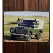 Металлическая табличка Land Rover Series I 80 Soft Top 366